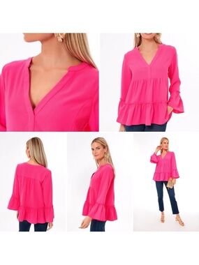 MY26 Tuckernuck Pomander Place Kenzo Hot Pink Top